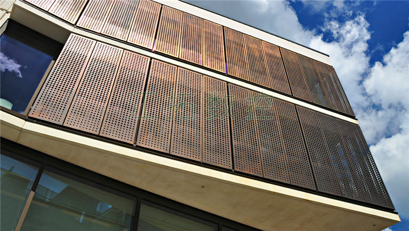 沖孔網(wǎng)板外墻